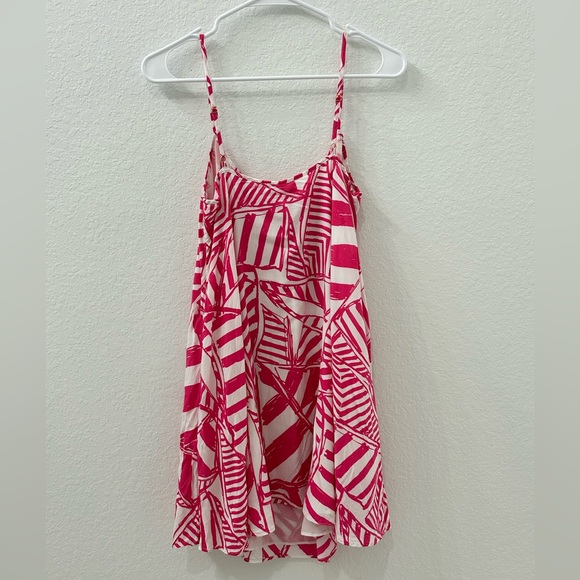 🛑SOLD🛑 Lilly Pulitzer Daphne Pink Yacht Trapeze Dress (small) - Picture 3 of 7